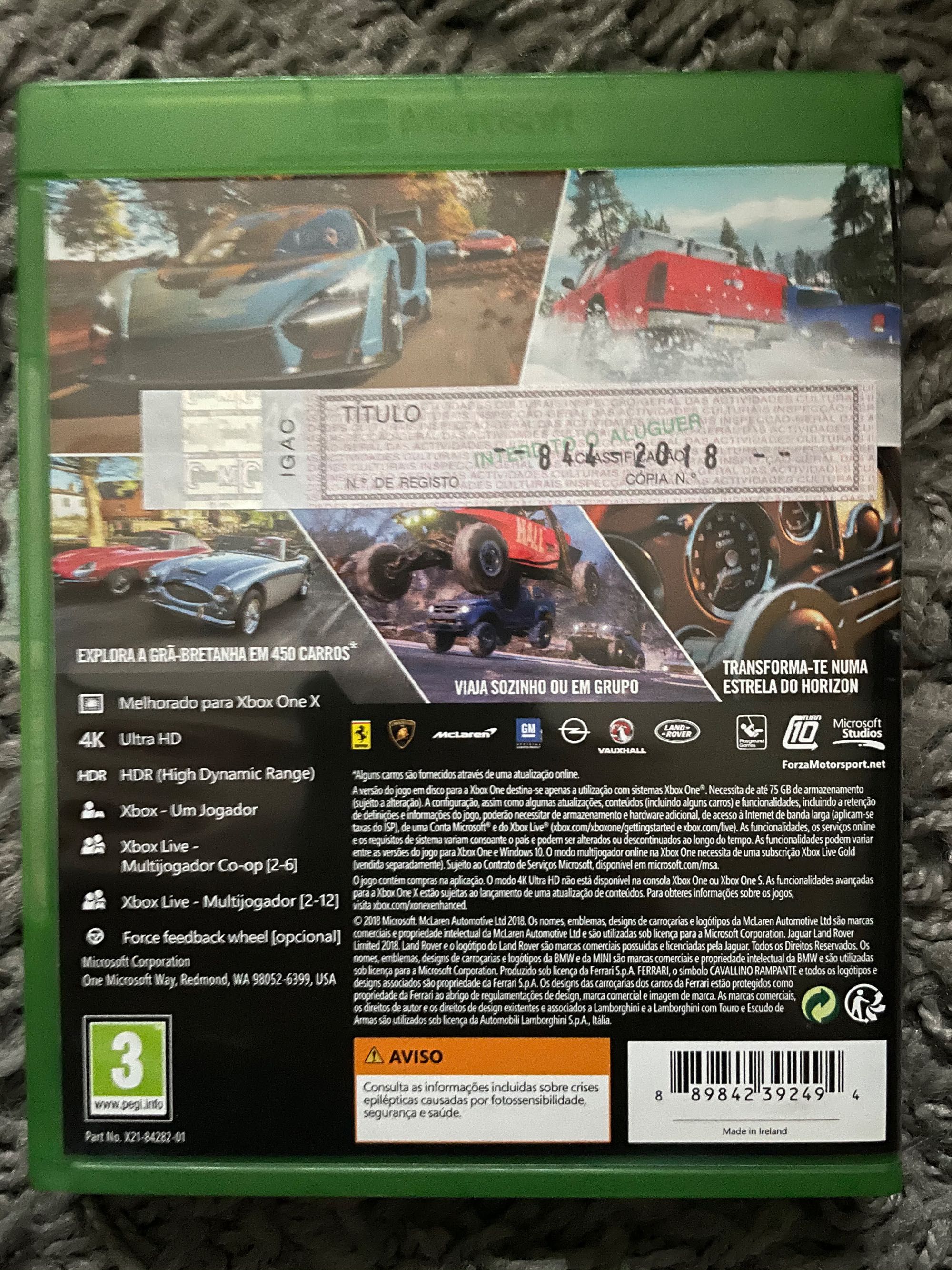 Jogo Forza Horizon 4 Xbox One