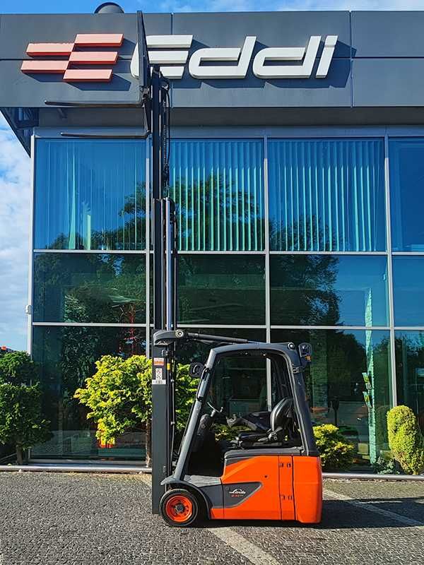 Wózek widłowy elektryczny Linde E14-02 triplex 4,62 m 1400 kg | 2019