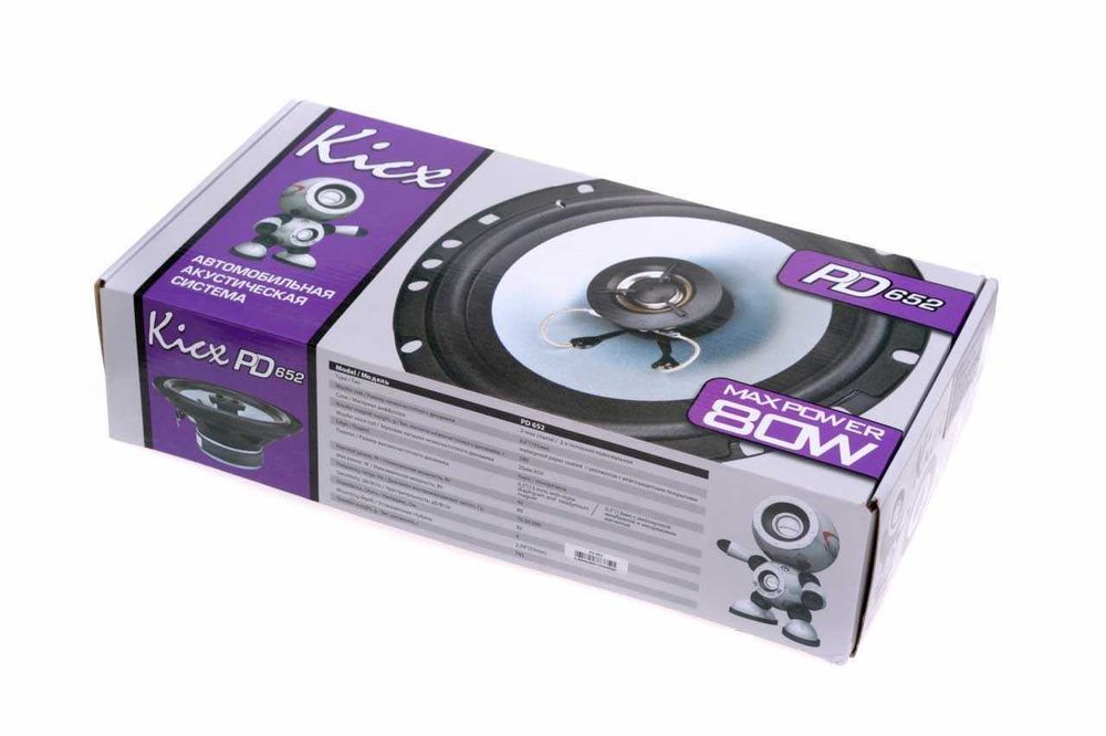 Автоакустика Kicx PD-652 новая с гарантией
