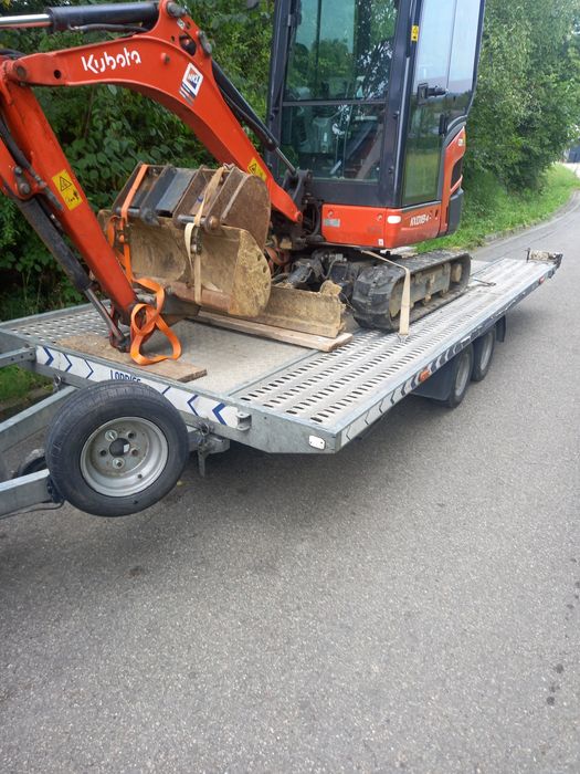 Minikoparka, koparka, roboty ziemne. Bochnia Tarnów Kraków Małopolskap