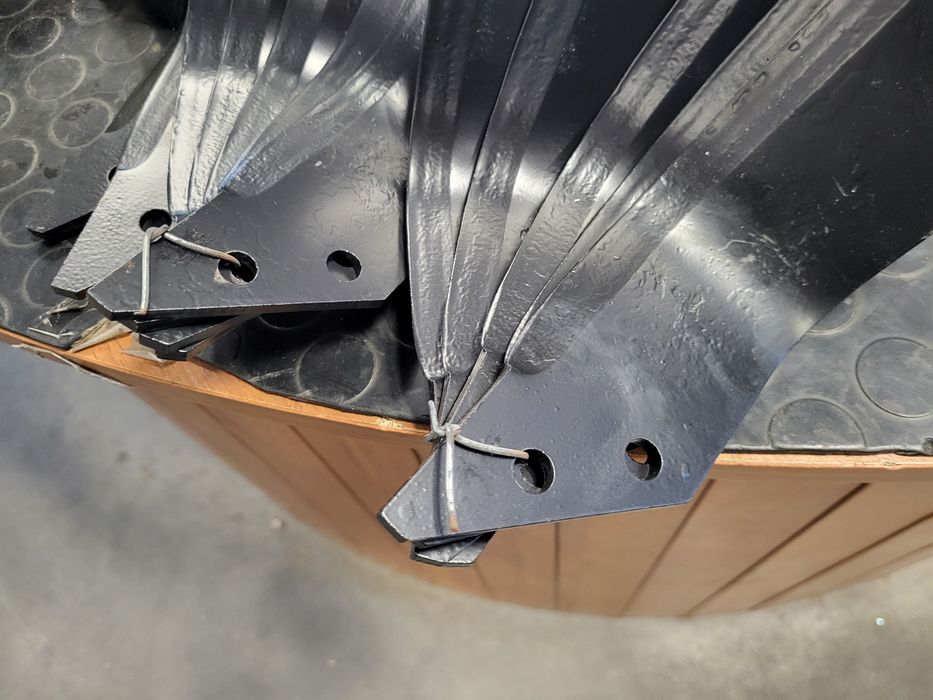 Noże nóż glebogryzarka Baretto Barreto