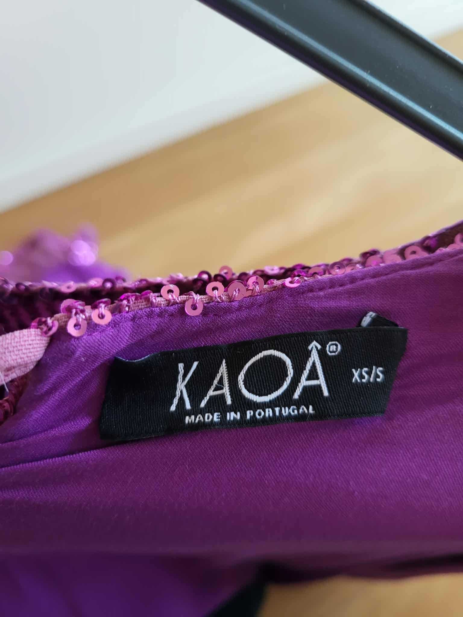 Vestido Lantejoulas Lilás - KAOÂ