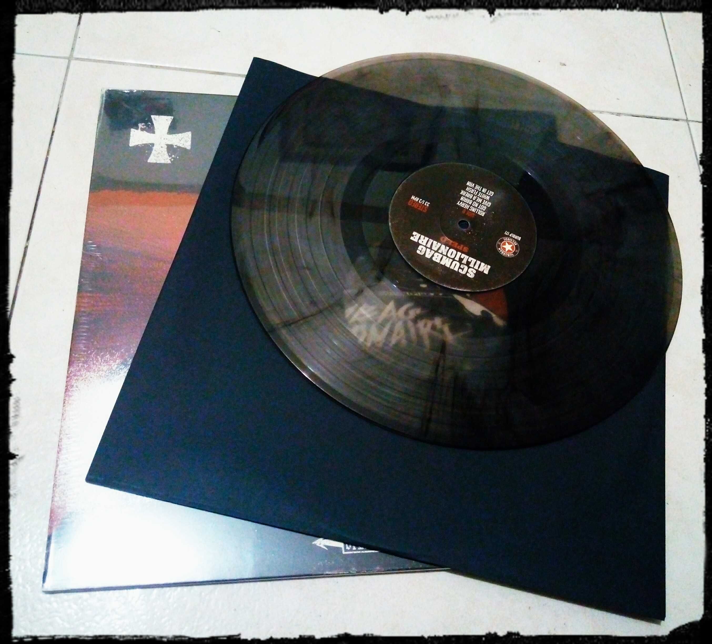 Scumbag Millionaire - " Speed " ... LP em vinil grey translúcido