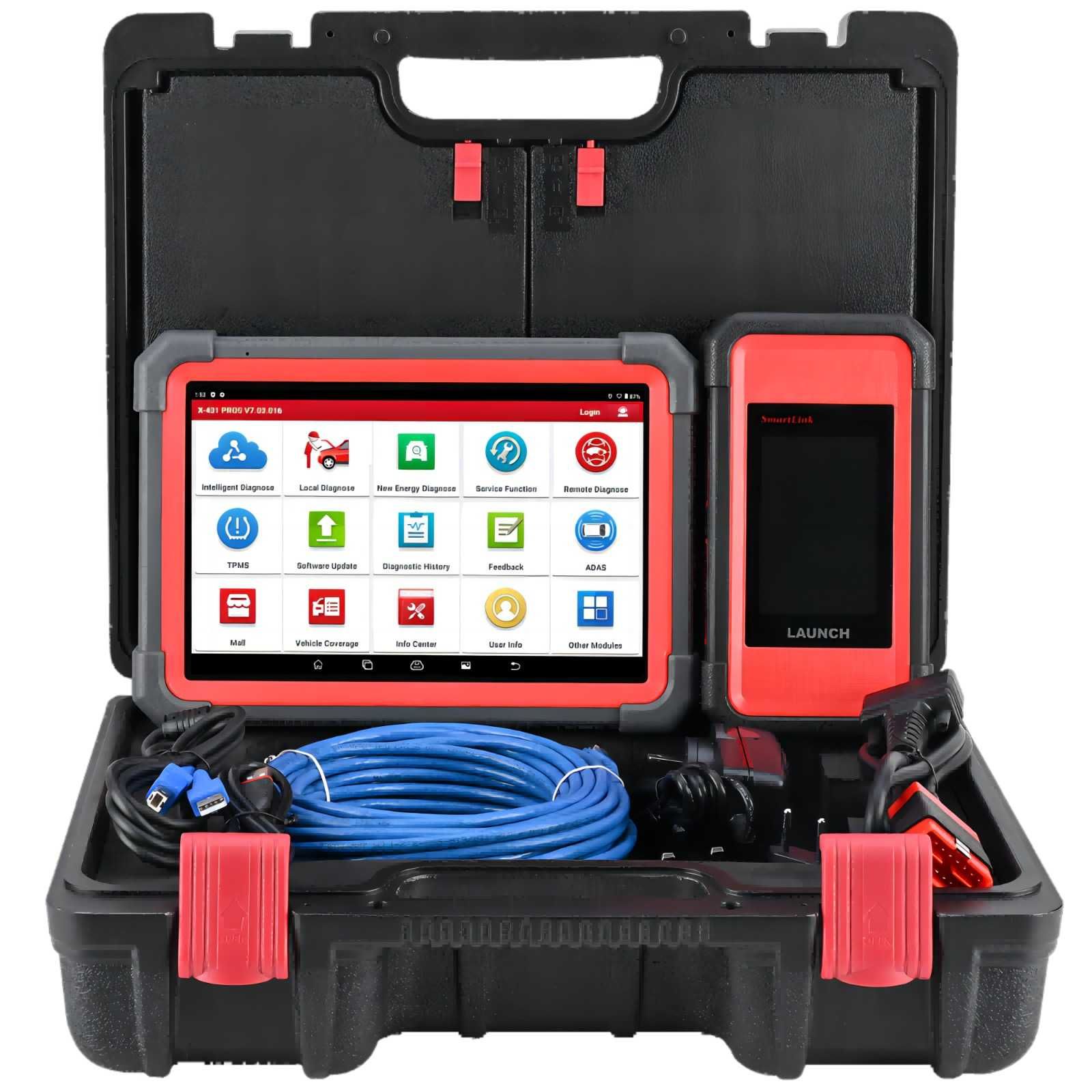 Launch X431 PRO5 SmartLink HD Maq Diagnóstico Ligeiros +Pesados (NOVO)