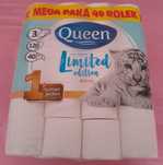 Papier toaletowy trzywarstwowy Queen MEGA 40 rolek HIT