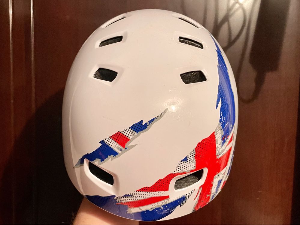 Kask OXELO na rower hulajnogę deskorolkę wrotki 55-58cm