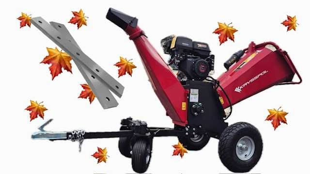 Rozdrabniacz spalinowy Krysspol420cm3 el.start do15cm Promocja+Gratis!