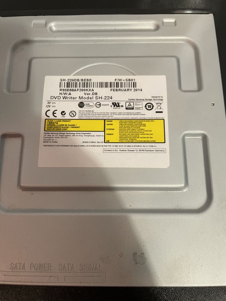 Leitor cd para pc de torre