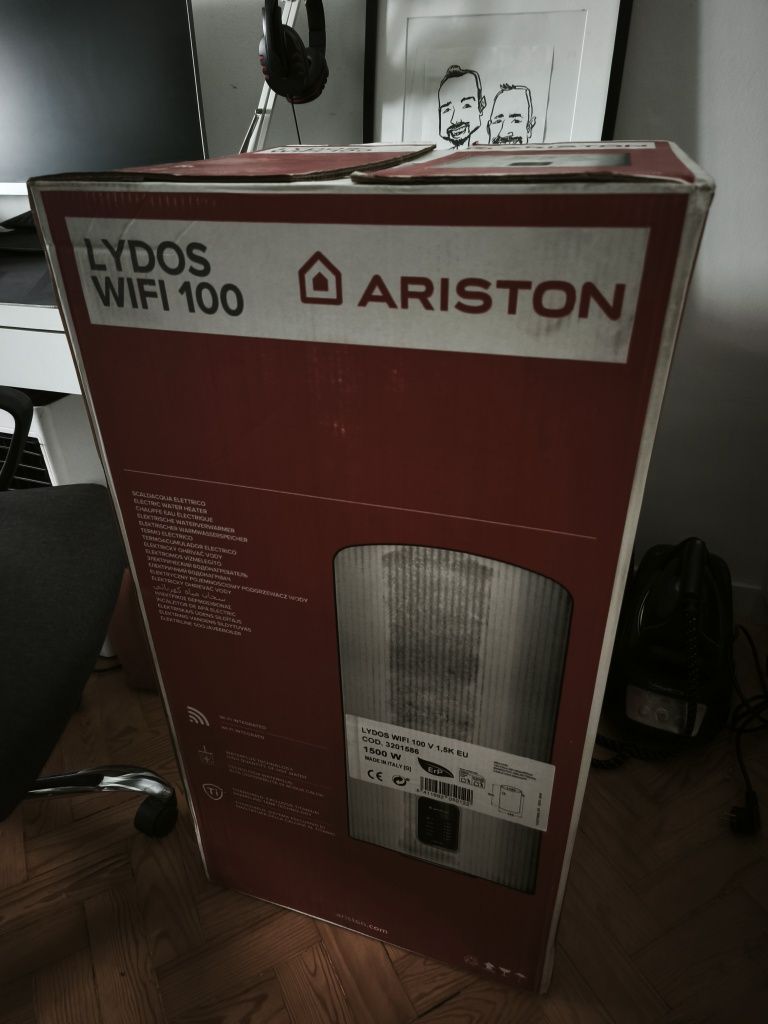 Termoacumulador elétrico 100L wi-fi Ariston Lydos 1500w