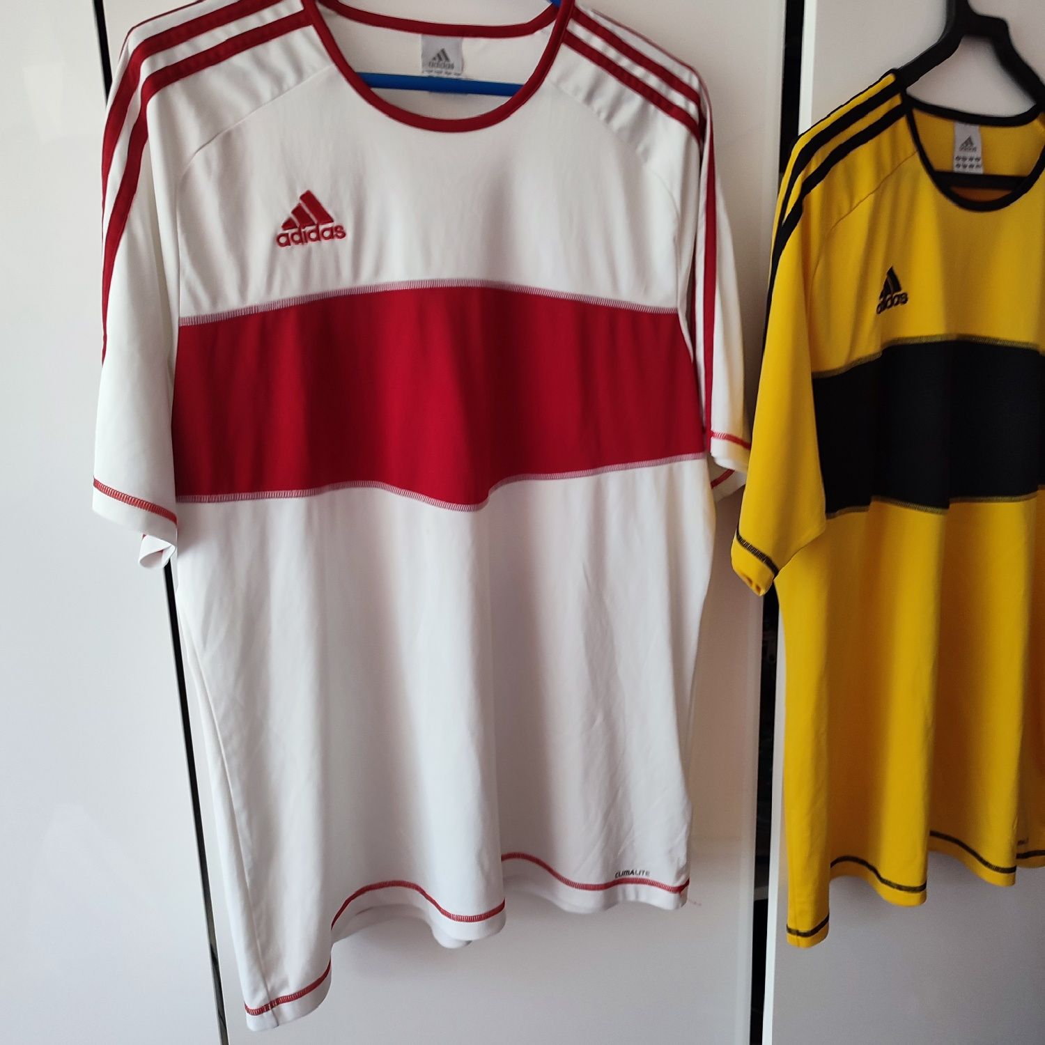 Dwie oryginalne koszulki Adidas