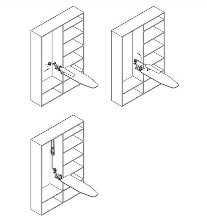 Підрукавник для прасувальної дошки Muller