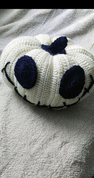 Dynia halloween ozdobna ręcznie robiona