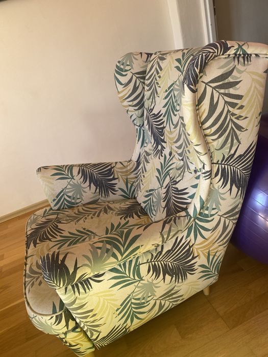 Fotel Uszak skandynawski ikea