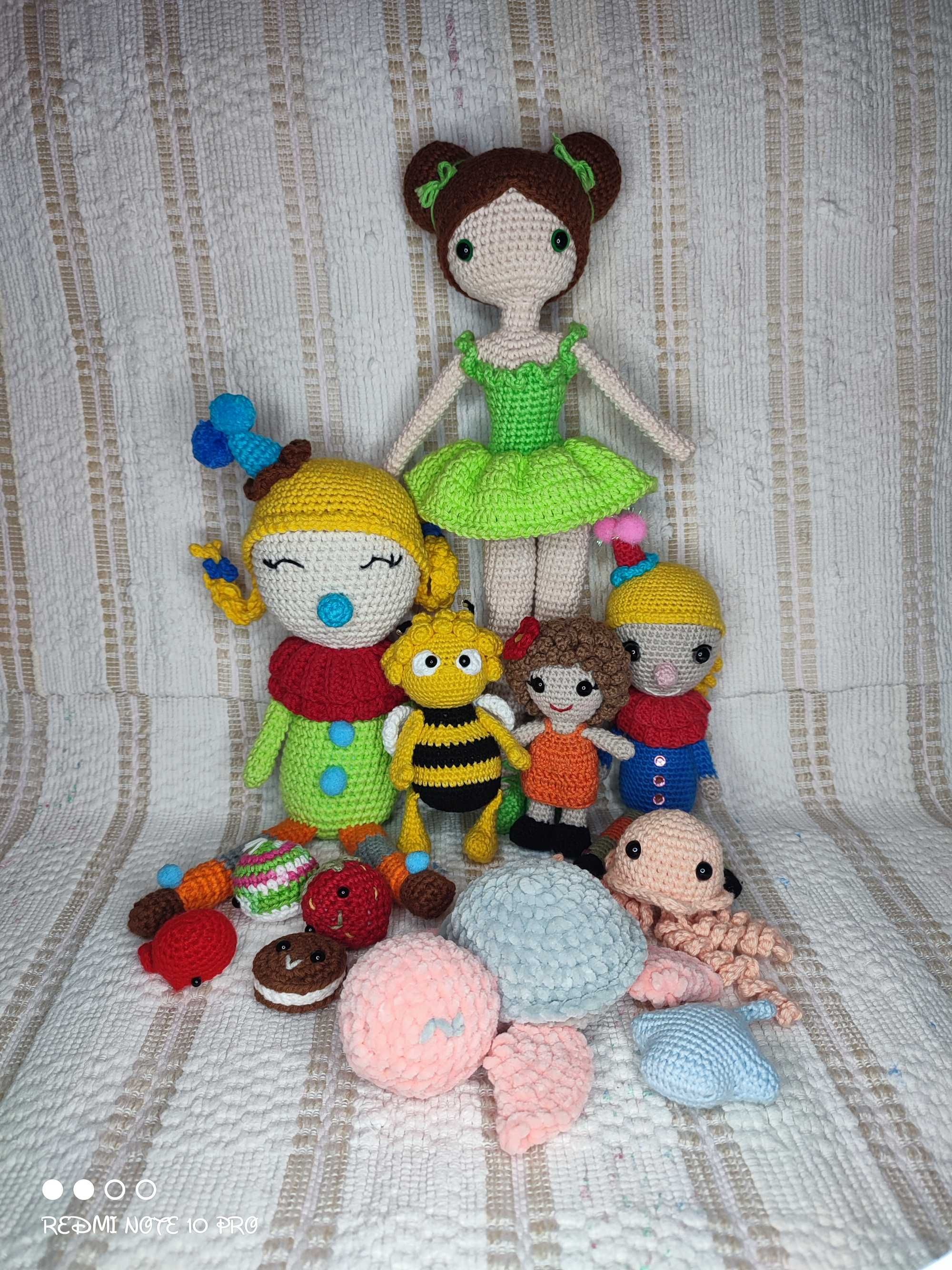 Amigurumis feitos á mão