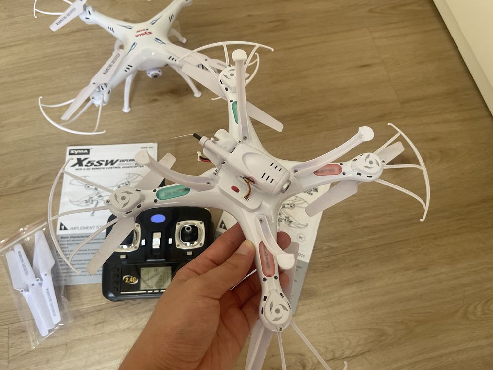 2 Drones com câmera