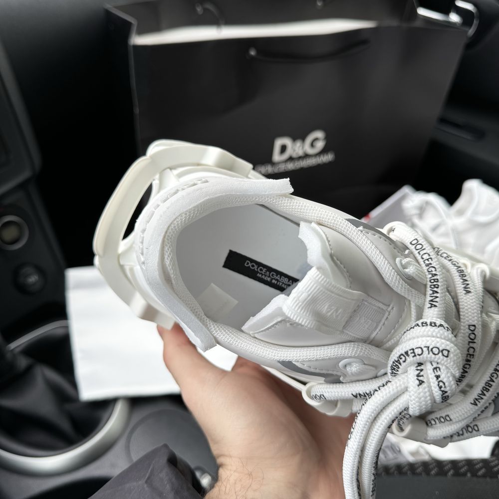 Жіночі преміальні кросівки Dolce & Gabanna Space White Premium 36-41