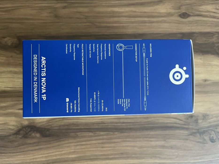 Auscultadores Steelseries Arctis Nova 1P