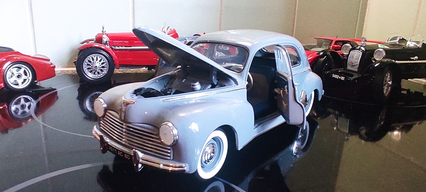 1/18 Peugeot 203 Sólido carro coleção miniatura