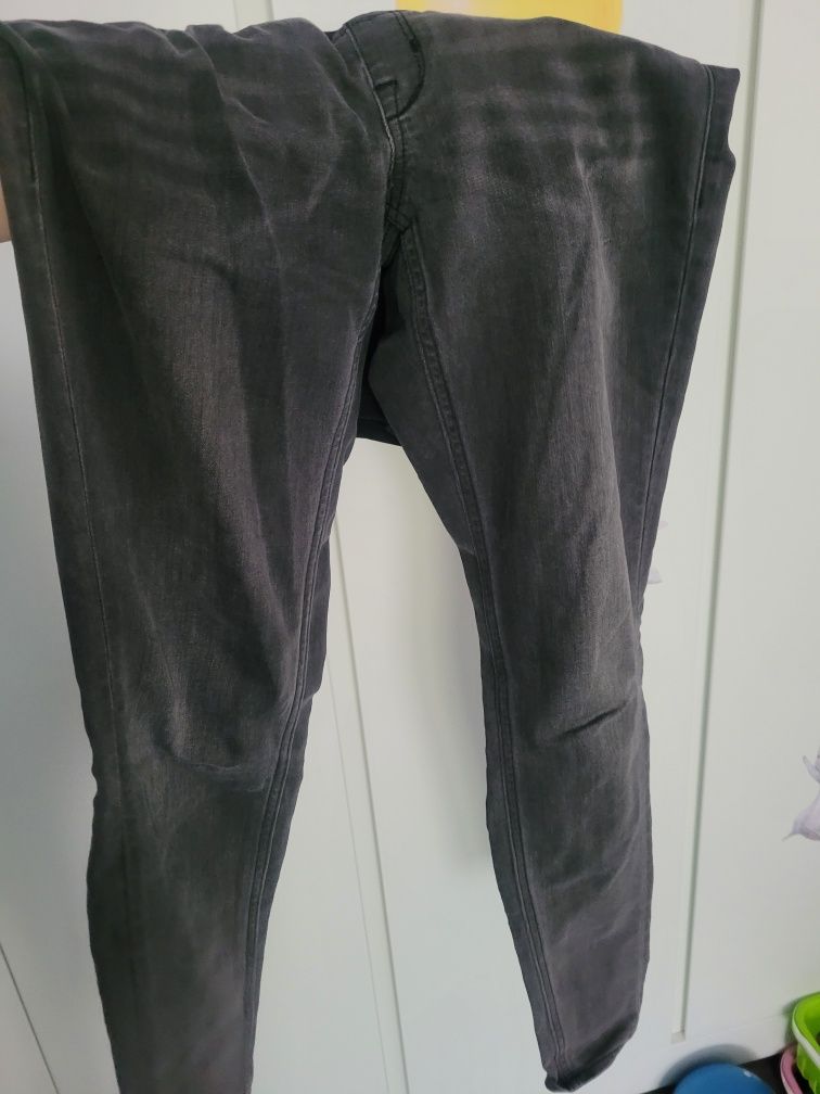 Spodnie jeansy ciążowe M, 38