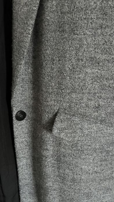 Сіре пальто / плащ