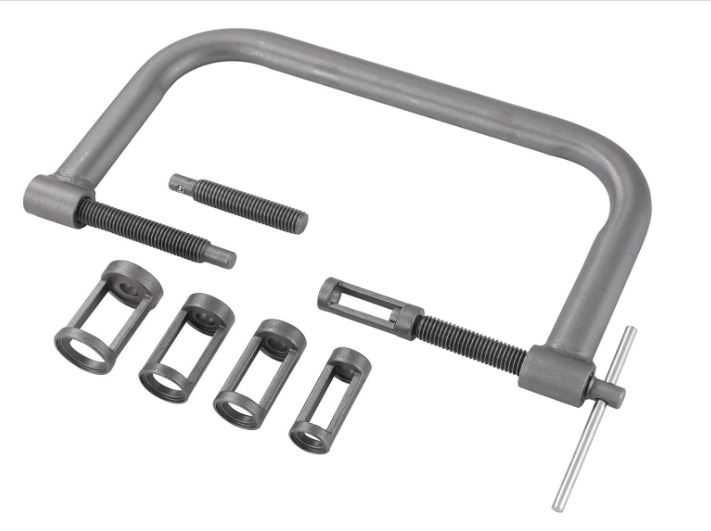 Kit  KATSU 10 peças 5 em 1 para compressão de molas de válvulas
