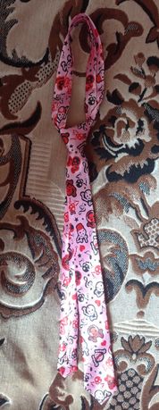 Женский галстук, розовый