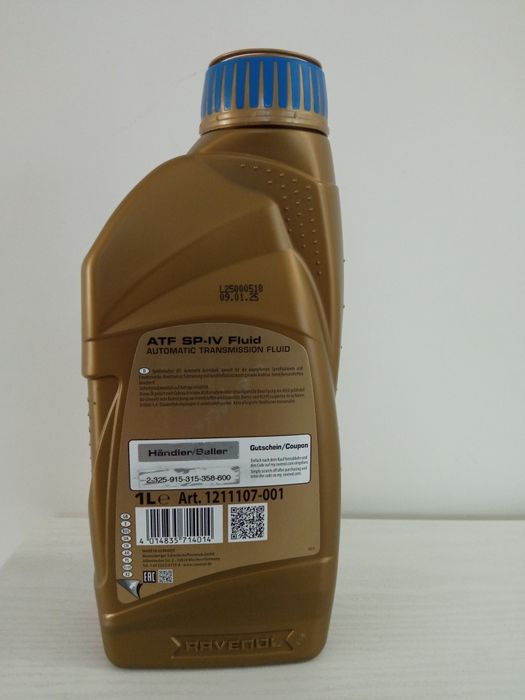 Olej Ravenol ATF SP-IV Fluid 1 litr