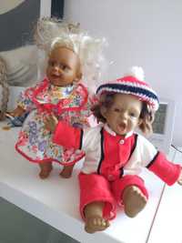 Dwie lalki z minkami
