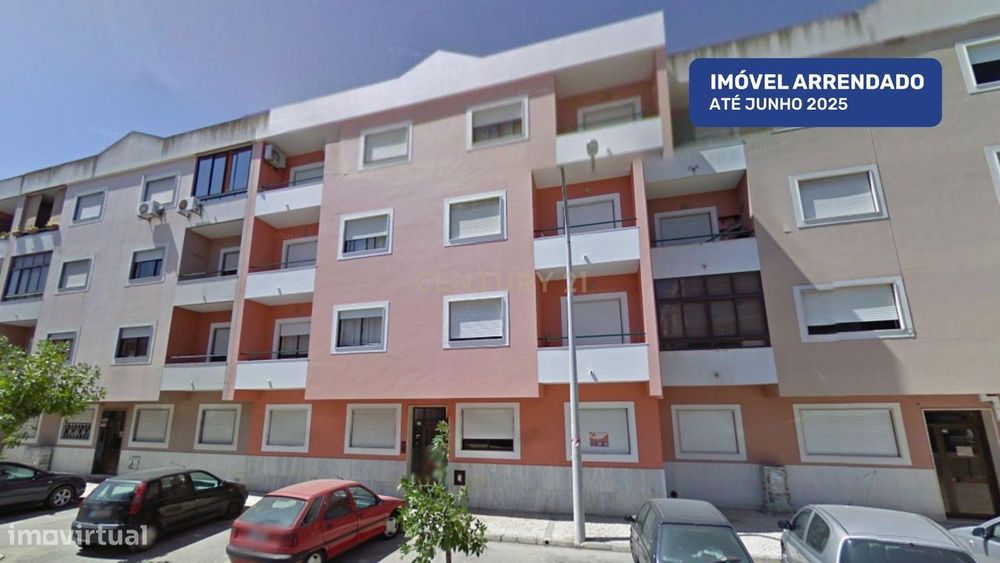 Apartamento T2, ARRENDADO ATÉ JUNHO DE 2025, no Pinhal Novo