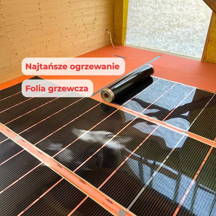 Folia grzewcza na podczerwień, maty grzewcze, kable grzewcze