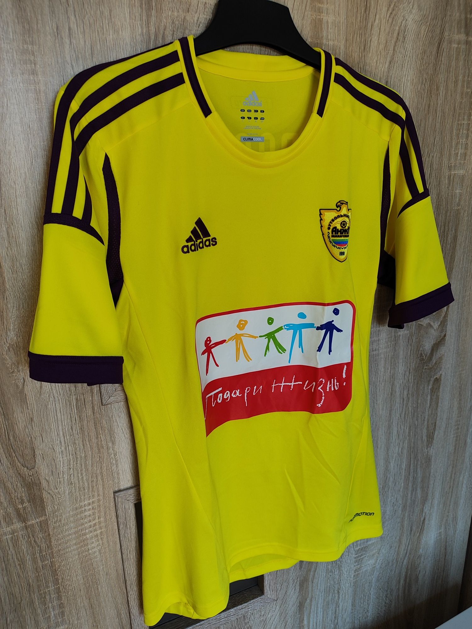 Koszulka piłkarska Adidas FK Anży Machaczkała 2012/13 r. S #19 Traore