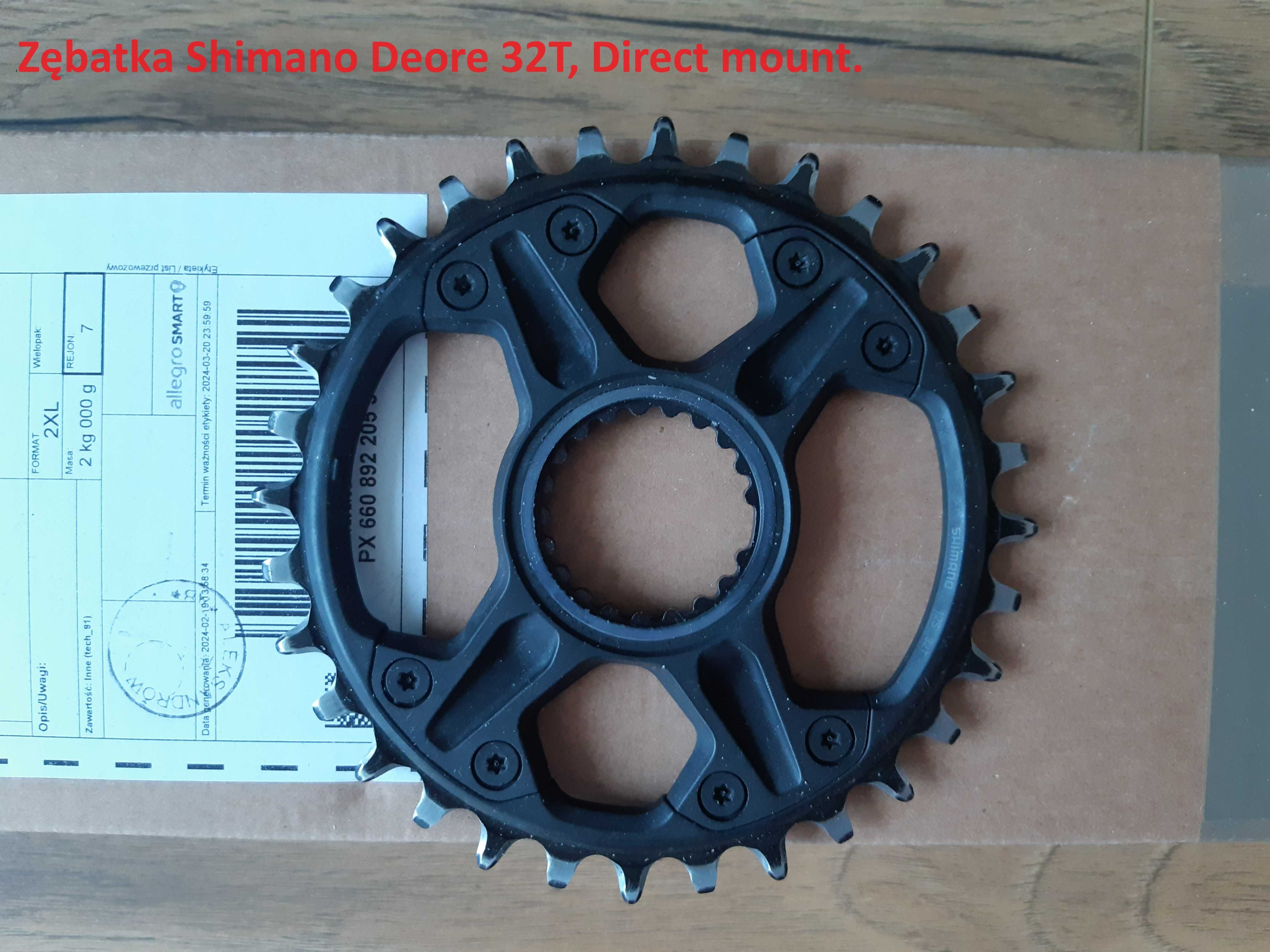 Zębatka Shimano Deore 12s 32T