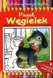 Piesek Węgielek. Pokoloruj Swoją Bajkę Dorota Kozioł