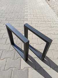 Nogi do  stolika ławy metalowe LOFT 40X50