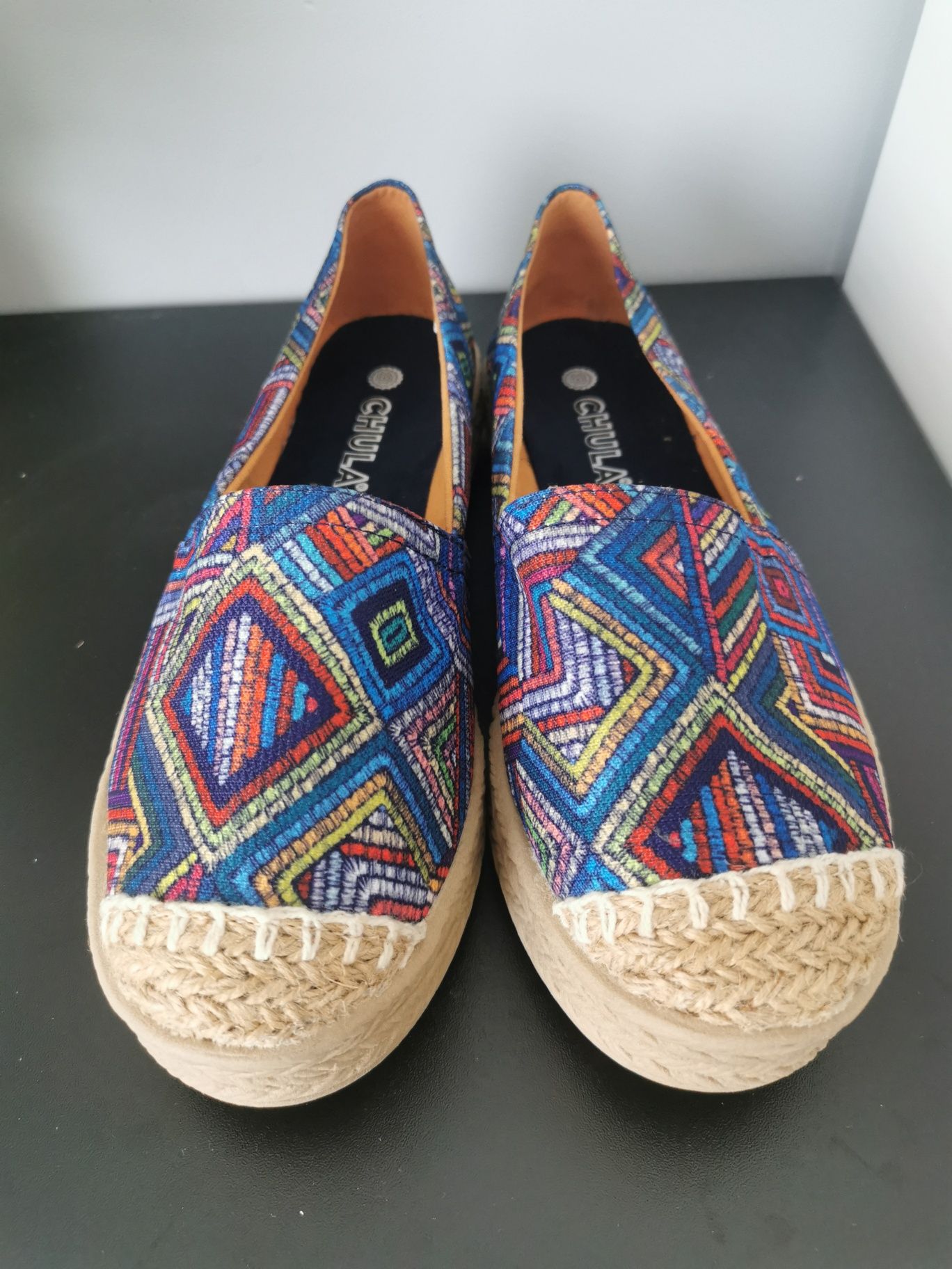Espadryle Chula boho z Meksyku r. 39