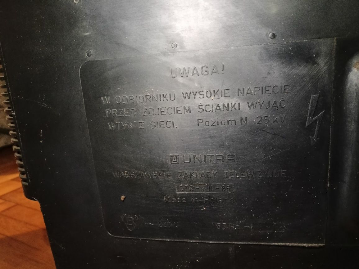 Telewizor UNITRA wzt Helios TC500