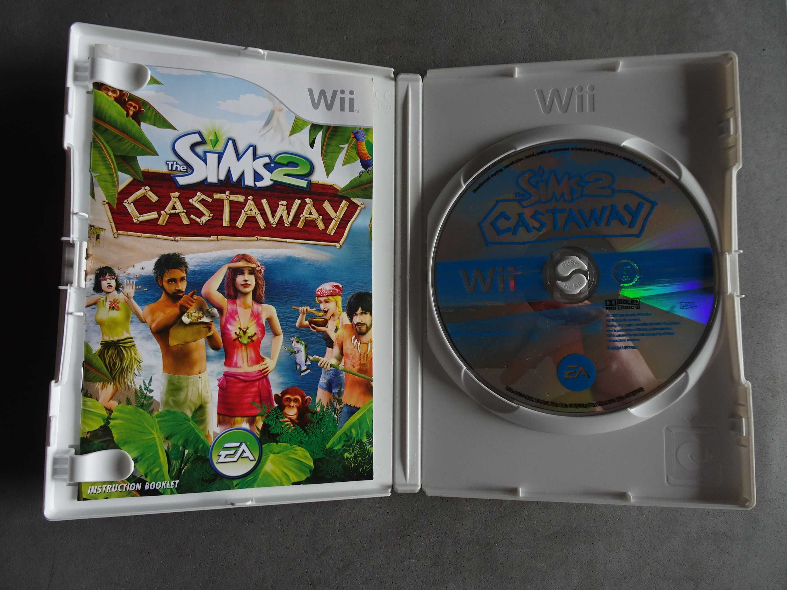 Jogo WII - SIMS 2 Castaway