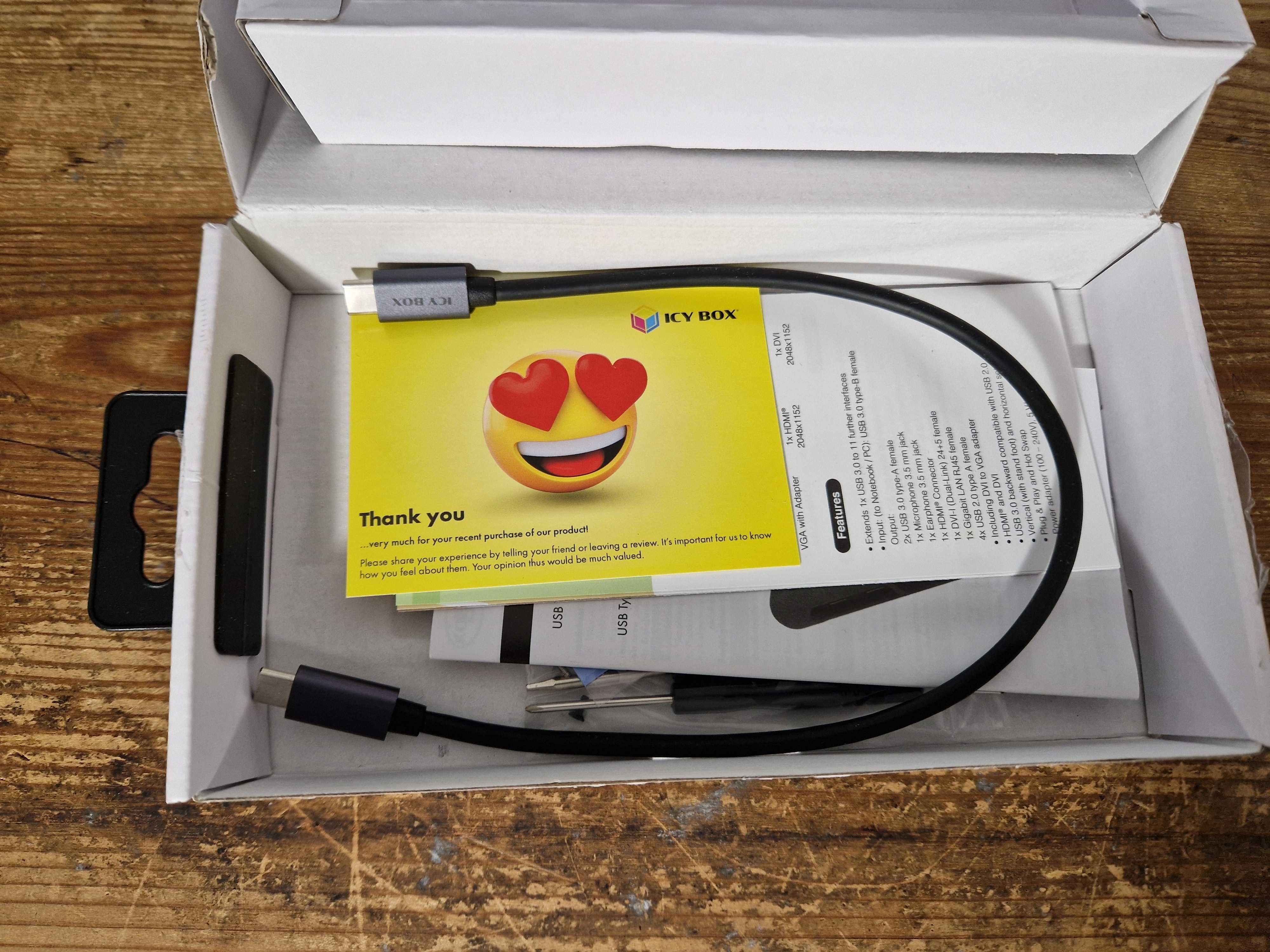 Stacja dokująca IcyBox IB-DK2108M-C (3566)