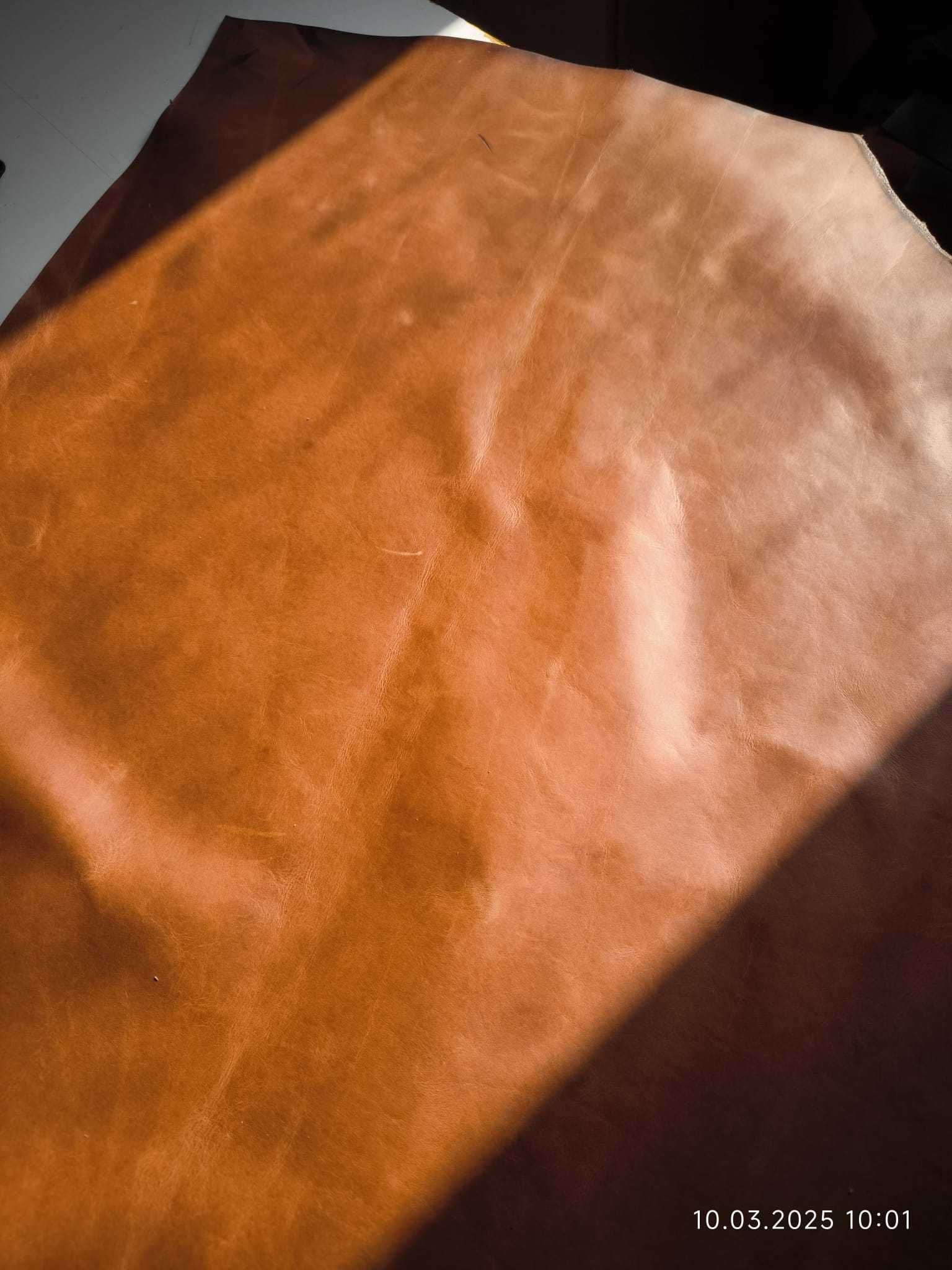 Skóra naturalna typu PullUpp, Skóra bydlęca Krazy Horse