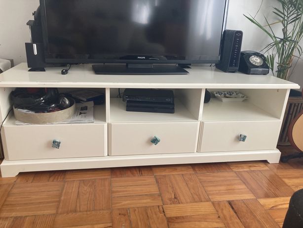 Movel TV IKEA branco