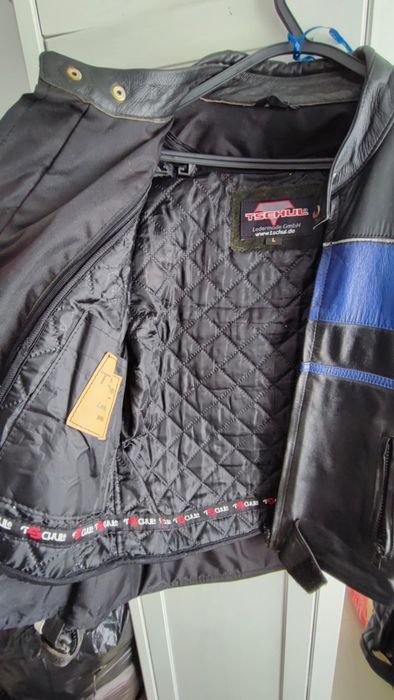 Casaco moto cabedal Tcshul