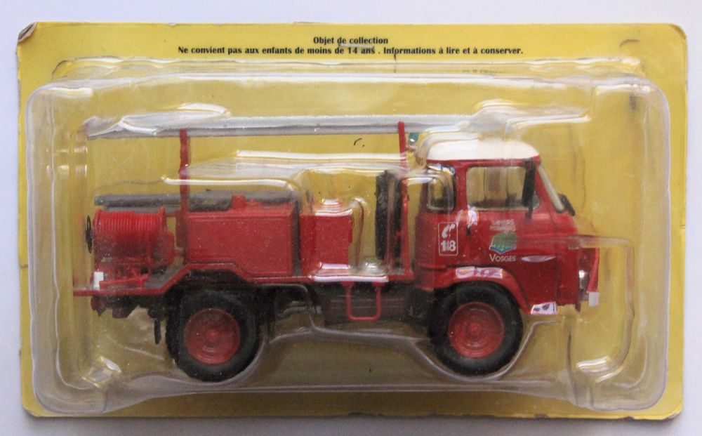 Saviem TP3 CCFL Camiva Bombeiros de Vosges 1/43 Ixo em Blister