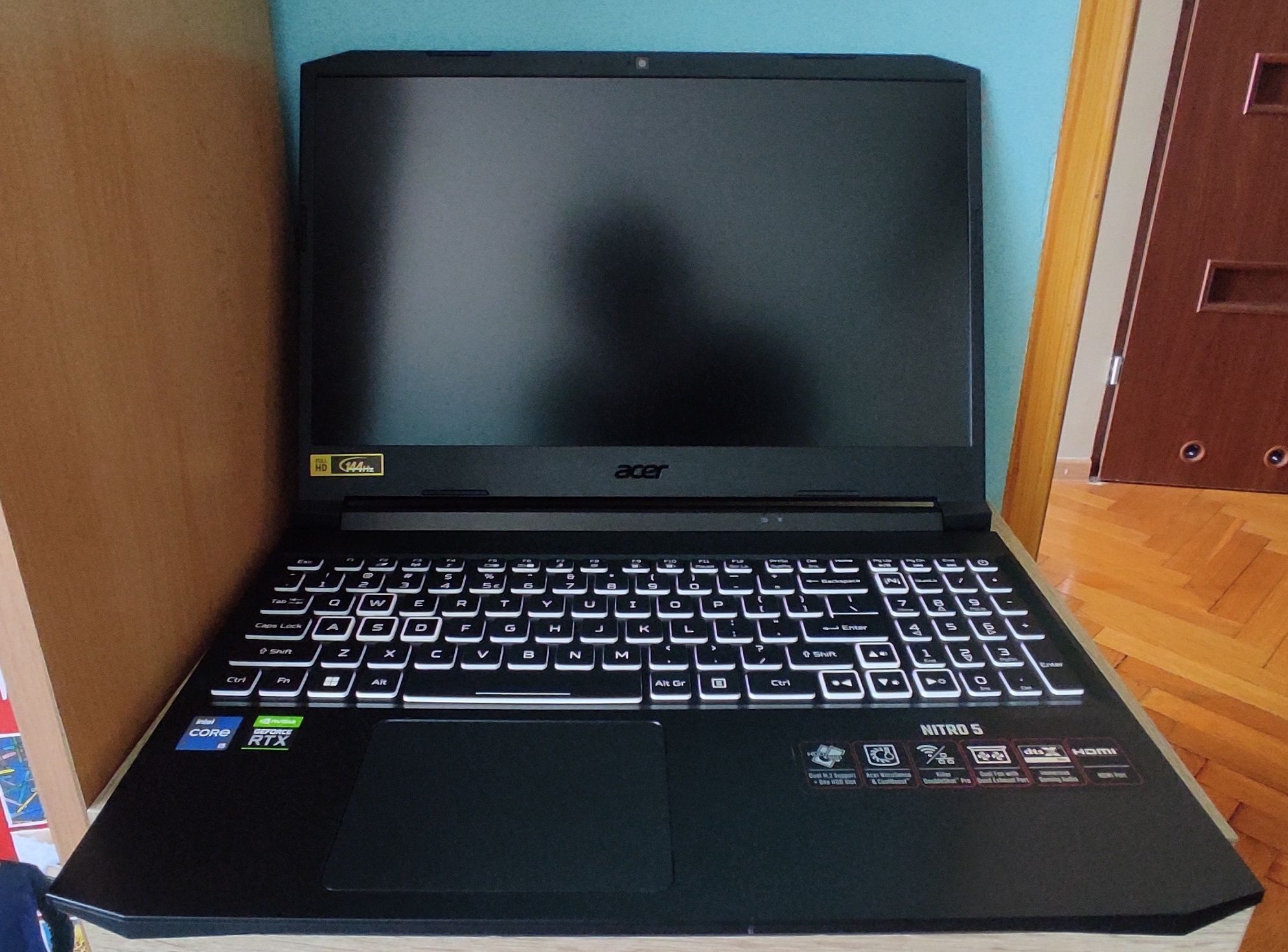 Acer nitro 5 rtx 3060 i5-12gen