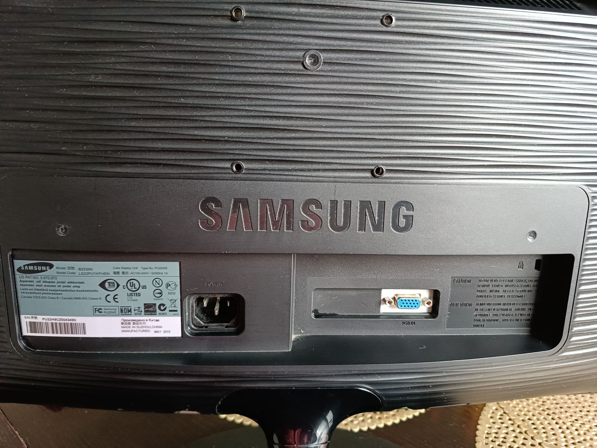 Monitor SamsungB