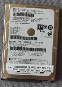 Dysk twardy Toshiba Fujitsu 320GB 2,5" SATA HDD MJA2320BH do laptopa