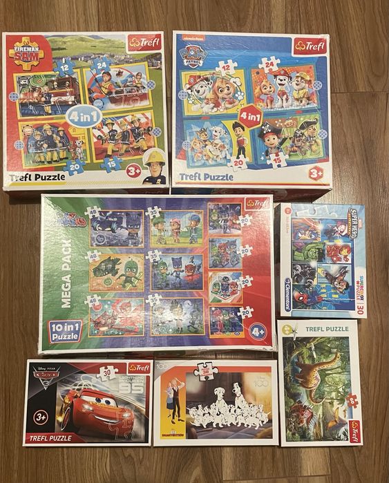 Zestaw puzzli dla dzieci