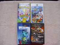 Kasety VHS - Pokemon, Kosmiczny mecz, Potowry i spółka