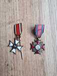 Medal Krzyż Kawalerski Orderu Odrodzenia Polski Zasługi Miniaturka
