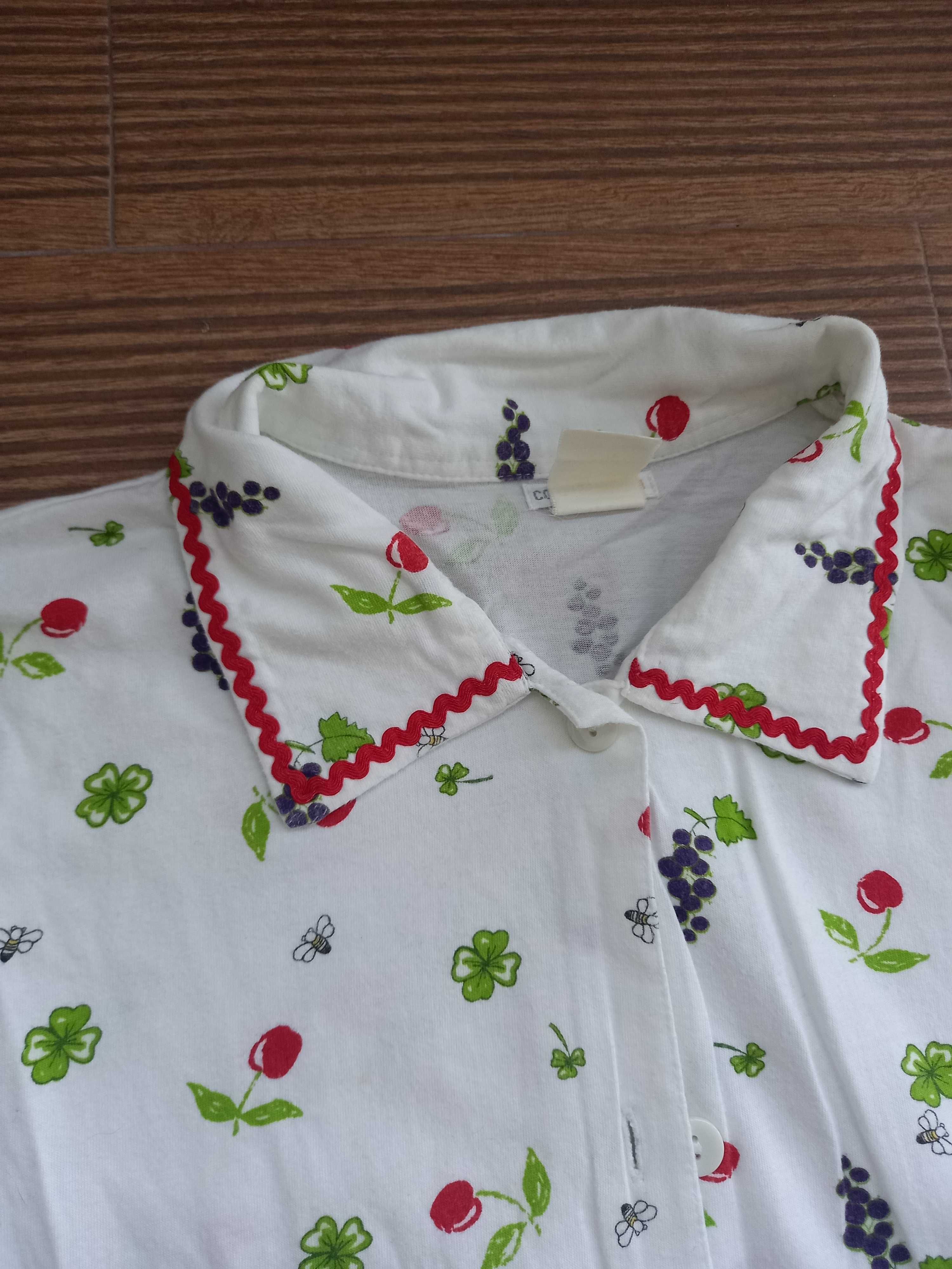 Camisa de noite com padrão tamanho 36