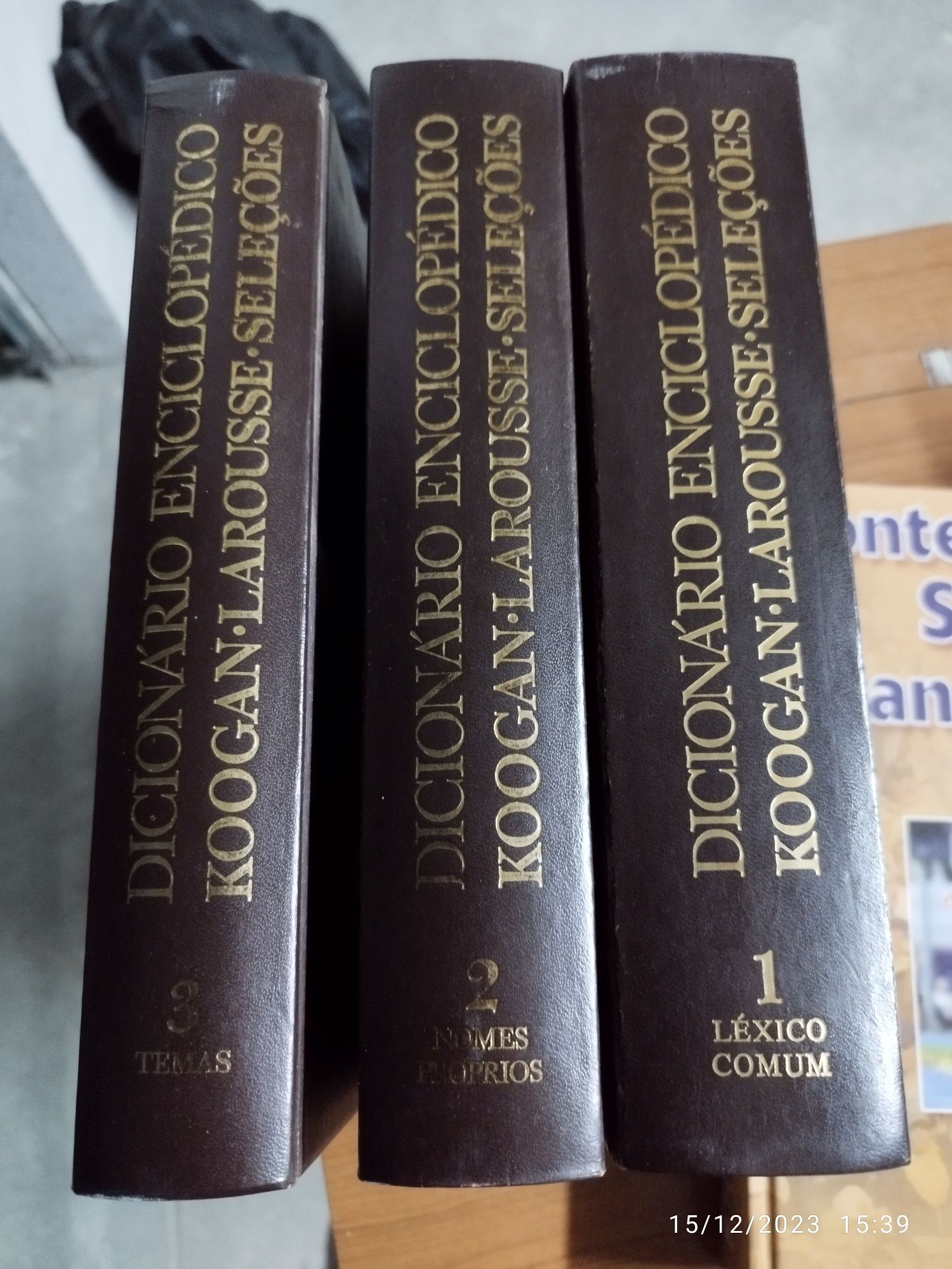 Dicionário enciclopédico koogan Larousse, seleções